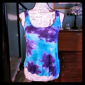 By Corpus Made in USA Tie Dyed Tank Top
